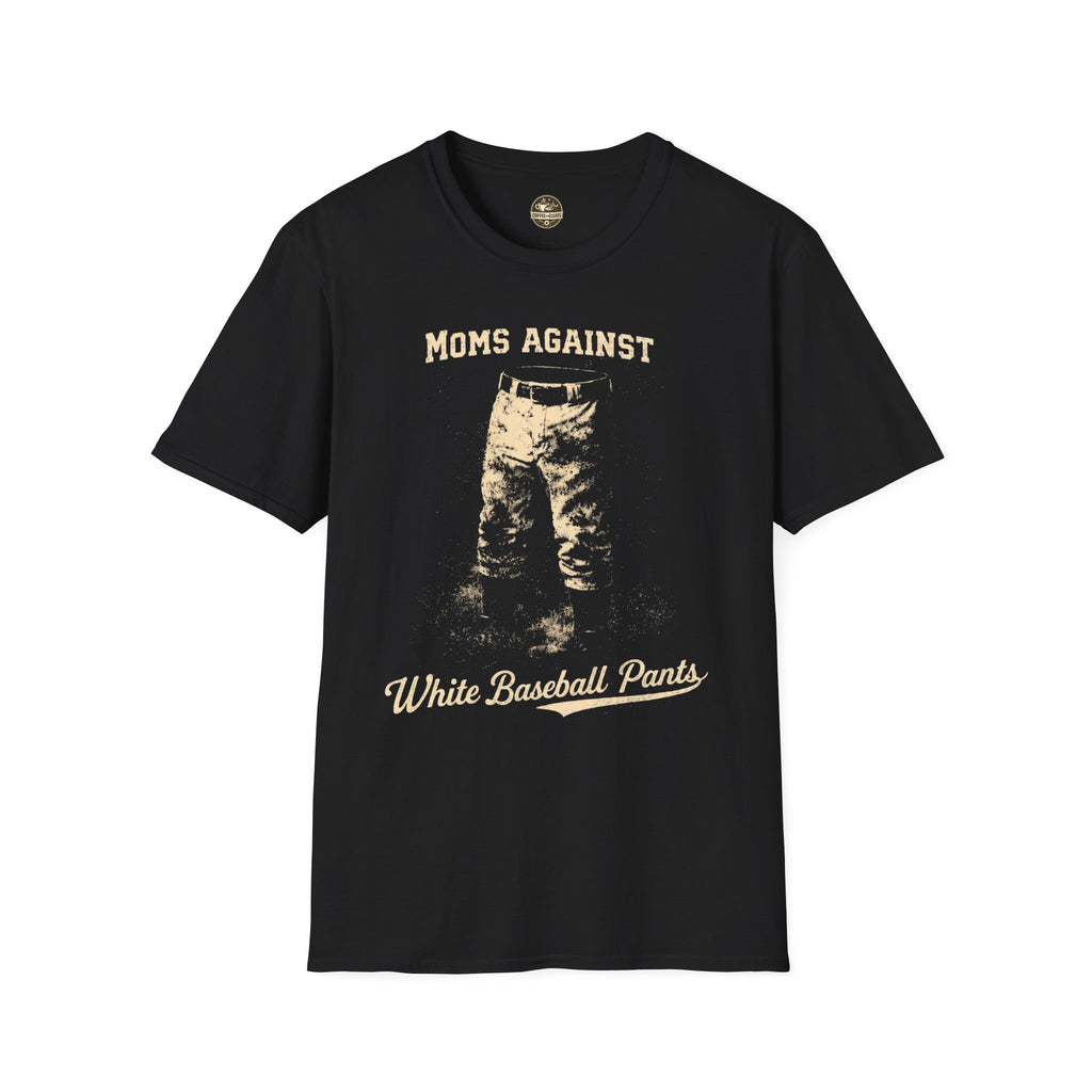 Moms Against White Baseball Pants
